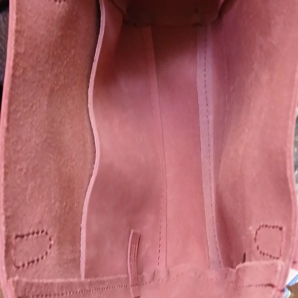 Portland Leather Juliette Bag In Foxglove Color Like New! Lovely! - Picture 9 of 11